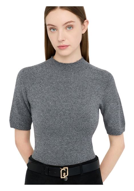 Cintura con fibbia logo NERA Liu Jo | AF5238E007722222